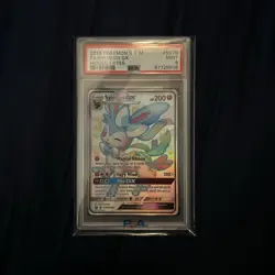 Sylveon GX SV76/SV94 Hidden Fates Shiny Vault Rare PSA 9 Mint Pokemon Card - Image 1