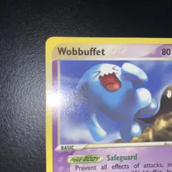 Pokemon TCG Wobbuffet EX Sandstorm 26/100 2003 Regular Rare Non Holo E READER NM - Image 2