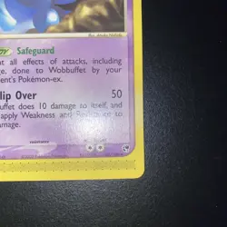 Pokemon TCG Wobbuffet EX Sandstorm 26/100 2003 Regular Rare Non Holo E READER NM - Image 4