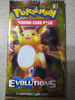 Pokemon Evolutions Trading Game Card Lot Of 3 Packs Christmas Gifts Fun Bundle - Image 3