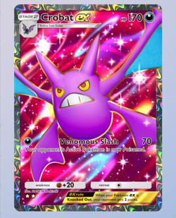 Crobat Full Art 2?, Pokemon TCG Pocket, Wisdom of Sea and Sky, English - Image 1