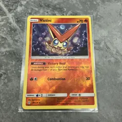Victini - 30/236 Holo Rare | Reverse Holo Cosmic Eclipse Pokemon TCG LP - Image 1