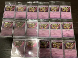 Pokemon TCG Promo - Alakazam 082/167 Cosmos Holo - Sealed Knockout Lot of 17 - Image 1