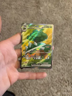 Torterra ex 185/162 - Pokemon SV05: Temporal Forces Full Art Ultra Rare Holo NM - Image 1