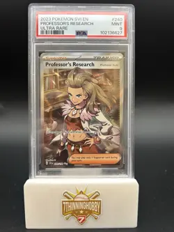Professor's Research 240/198 PSA 9 2023 Pokemon Scarlet & Violet English - Image 1