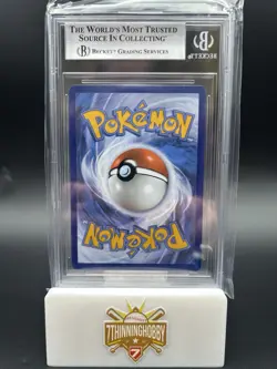 Pokemon TCG Mabosstiff 218/198 Scarlet & Violet Illustration Full Art BGS 9 MINT - Image 2