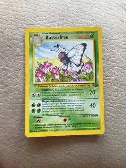 Butterfree Carta Pokemon ITA NON COMUNE JUNGLE 33/64 - Image 1
