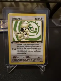 2001 Pokemon 1st Edition Neo Discovery Smeargle | Pack Fresh - Image 1