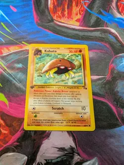 Kabuto - 1999 Pokemon 1st Edition Fossil Set 50/62 NM Near Mint Unplayed (F) - Image 1