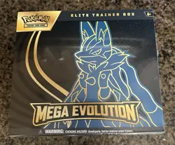Mega Evolution Elite Trainer Box - Pokemon TCG Sealed - (Mega Lucario) - ETB - Image 1