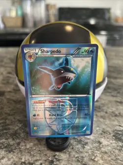Sharpedo (Team Plasma) 33/135 Plasma Storm Reverse Holo Pokemon TCG Vintage LP - Image 1