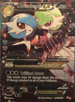 2016 POKEMON XY GENERATIONS RADIANT COLL #RC31 FULL ART/M GARDEVOIR EX PSA 6 - Image 2