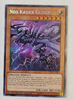 Yu-Gi-Oh Neo Kaiser Glider Secret Rare TN19-EN006 - Image 1
