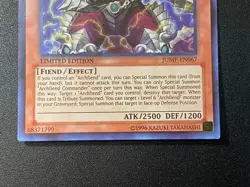 YuGiOh! - Archfiend Commander JUMP-EN067 Ultra Rare Limited Edition Near Mint - Image 2