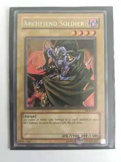 Yu-Gi-Oh TCG Archfiend Soldier Dark Crisis DCR-057 *Unlimited Rare* - Ships Fast - Image 2