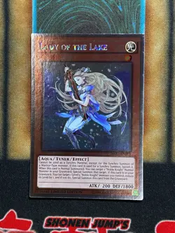 Yugioh Lady Of The Lake NKRT-EN013 Platinum Rare Limited Edition LP - Image 1