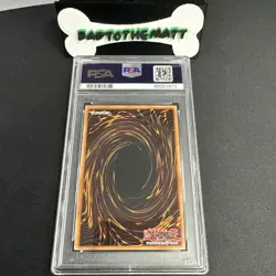 2003 PSA 9 MINT Yugioh Luster Dragon MFC-058 1st Edition ULTRA RARE - Image 2