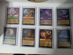 Disney Lorcana Cards Lot of 8 - Image 1