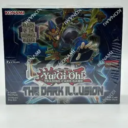 Yugioh The Dark Illusion 1st Edition 24-Count Booster Box TCG CCG Cards - Image 1