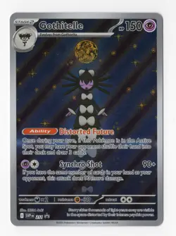 Pokemon TCG Card Gothitelle SVP 211 Illustration Rare Black Star Promo - NM - Image 1