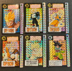 Dragon Ball Z Super Battle Prism Card Goku Super Saiyan Vintage Japan Collection - Image 1