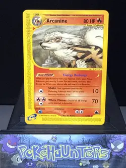Pokemon Card Arcanine 3/144 Skyridge Set Non Holo Rare Near Mint - Image 1