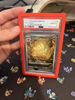 Ninetales 199/197 PSA 10 Obsidian Flames Illustration Rare Pokemon Card - Gem - Image 4