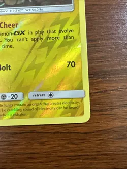 Jolteon Uncommon Reverse Holo Card 70/236 Sm-Cosmic Eclipse Pokemon TCG 2019 - Image 4