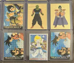 Storage Auction Find~DRAGON BALL Z~24 Mixed Card Lot In Plastic Sleeves!!! Lot 2 - Image 3