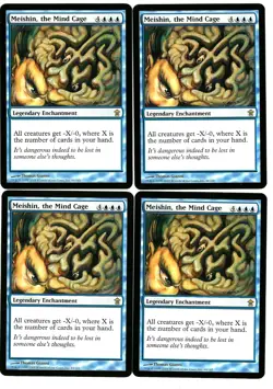 Meishen, the Mind Cage x4 Saviors of Kamigawa Magic MTG - Image 1