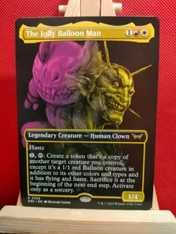 The Jolly Balloon Man (Borderless)- Duskmourn: House of horror - Rare - NM - MTG - Image 1