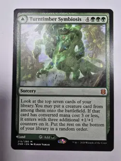 Turntimber Symbiosis Zendikar Rising Regular Magic The Gathering Mtg - Image 1