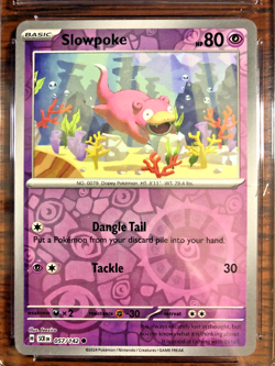 Slowpoke Reverse Holo #057 - CGC MINT 9 - 2024 SV Stellar Crown - Pokemon TCG - Image 2