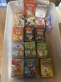 Legendary Collection Lava and Vintage Pokemon Theme Deck Boxes - Image 1