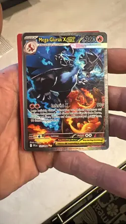 Pokemon Mega Glurak X Ex Deutsch 125/094 Fatale Flammen Boosterfrisch Mint - Image 1