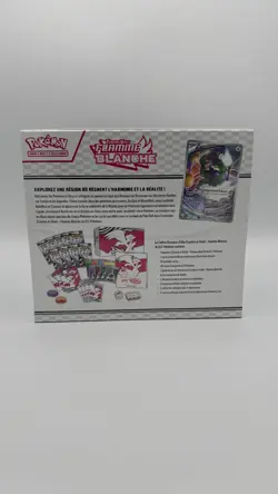 Pokemon ETB Coffret Dresseur D'Elite EV10.5 Foudre Noire Flamme Blanche Neuf FR - Image 4