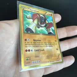 Pokemon TCG Terrakion 151/149 B&W Boundaries Crossed Secret Rare NM! - Image 2