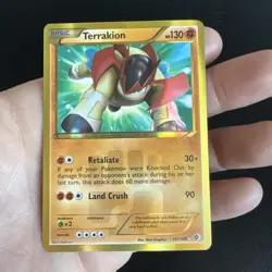 Pokemon TCG Terrakion 151/149 B&W Boundaries Crossed Secret Rare NM! - Image 5