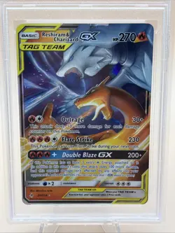 PSA 9 Reshiram & Charizard GX 2019 Pokemon Sm-Unbroken Bonds Holo #20 Mint - Image 2