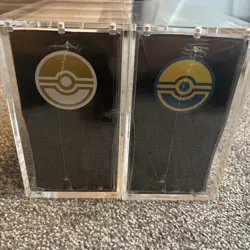 Pokemon Mega Evolutions Pokemon Center ETB PAIR Gardevoir And Lucario W/Acrylic - Image 4