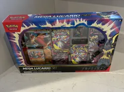 Pokemon TCG Mega Lucario EX Figure Collection Box - Brand New & Sealed ✅ - Image 1