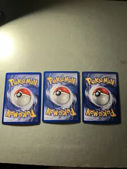 Pokemon TCG Shellder Lot of 3 54/62 Fossil Set Non-Holo Common NM Wotc - Image 2