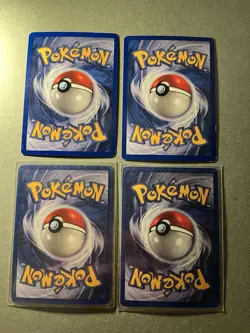 Pokemon TCG Bulbasaur Lot of 4 44/102 Base Set Vintage 1999 Wotc NM - Image 2