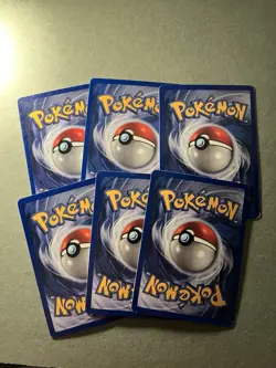 Pokemon TCG Staryu 65/102 Lot of 6 Base Set Unlimited Common NM Vintage WOTC - Image 2