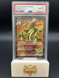 2024 POKEMON SCR EN-STELLAR CROWN ULTRA RARE #156 HYDRAPPLE EX PSA 10 - Image 1