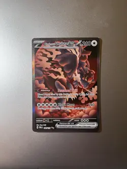 Bloodmoon Ursaluna EX 168/131 Prismatic Evolutions Sir Rare Holo 2025 Pokemon - Image 1