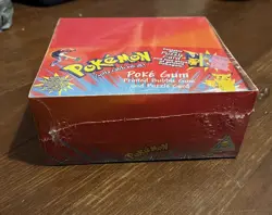 Pokemon 1999 Poke' Gum & Puzzle Box, 36 packs - Vintage Factory Sealed - Image 3