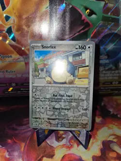 Snorlax - 136/167 - NM Uncommon Reverse Holo Twilight Masquerade - Pokemon TCG - Image 1