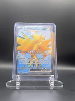 Zapdos ex 2023 Pokemon Scarlet Violet 151 - MEW EN #192 Near Mint - Image 1