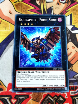 Raidraptor - Force Strix op24-en022 Unltd Ed (NM+) Common Yu-Gi-Oh! - Image 1